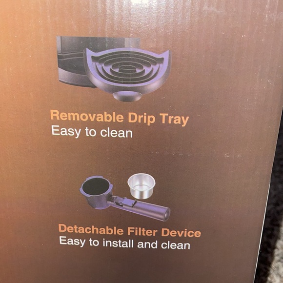 Steam Espresso Machine with Milk Frother - Picture 3 of 3